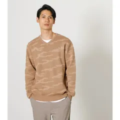 AZUL by moussy SHADOW CAMO V/N KNIT