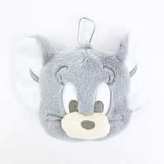 톰과 제리 태피 카라비너가있는 봉제 인형 지퍼 마스코트 (더스티 컬러)