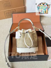 COACH Dempsey 14 ミニバケッツバッグ - ミニサイズ / 2WAYショルダー / 可愛い夏用バッグ [本日特価|新品未使用品]