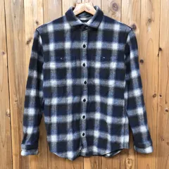 THE NORTH FACE ノースフェイス メンズS 長袖シャツ ウールシャツ トップス チェックシャツ ネルシャツ 二つポケット ブルー系 NT26151 クライミング トレッキング キャンプ アウトドア