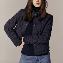 GIORDANO 軽量ダウン ネイビー 66