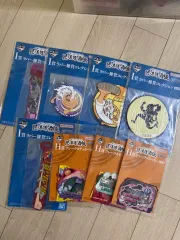 ONE PIECE 一番くじ ゴム キーホルダー/ステッカー セット まとめ