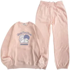 リトルツインスターズ スウェット キキララ セットアップ ルームウェア 部屋着 パジャマ キャラクタ- kl1654-87