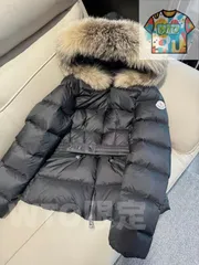 MONCLERモンクレール 黒 ダウンジャケット フード付き｜本日限定特価｜新品未使用-WTO輸入0