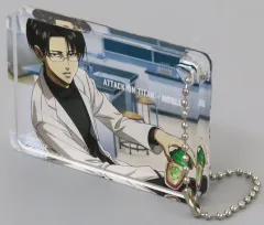 【中古】キーホルダー リヴァイ・アッカーマン リヴァイ先生のビッグアクリルブロックチャーム 「進撃の巨人×ノビエース」