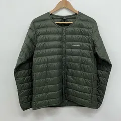 【イオン広店】 中古 mont-bell | モンベル ダウンジャケット スペリオダウン ラウンドネックジャケット 1101503 カーキ サイズ：M 【92】