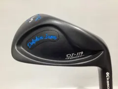 【中古】 キャスコ Dolphin Iron DI-119(ブラック) #5 単品アイアン LI Dolphin DP-191(ブラック) (フレックスR) メンズ 男性用 右利き 右用 Cランク ゴルフクラブ