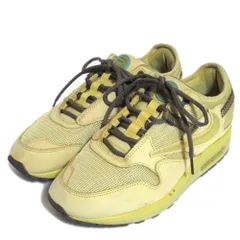 美品 NIKE ナイキ×トラヴィススコット カクタスジャック AIR MAX 1 エアマックス1 スニーカー DO9392-700 27cm イエロー メンズ 古着 中古 USED