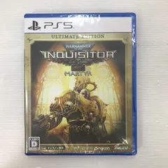 【中古美品】 【未開封】PlayStation5 PS5 プレイステーション5 プレステ5 ソフト ウォーハンマー 40,000: Inquisitor [CERO区分_D / 17歳以上対象] 【026-250823-hi-10-tag】