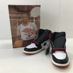 【中古美品】NIKE ナイキ AIR JORDAN 1 RETRO HIGH OG DZ5485-106 エアジョーダン1 レトロ ハイ OG ブラックトゥリイマジンド つま黒 スニーカー 靴 【160-250827-hi-19-tag】