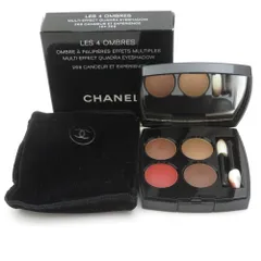 美品 CHANEL シャネル レ キャトル オンブル アイシャドウ 2g 268 カンドゥール エ エクスペリヤンス BU5686O