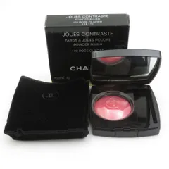 美品 CHANEL シャネル ジュ コントゥラスト チークカラー 4g 170 ローズ クラシエ 残量多 BY10773G