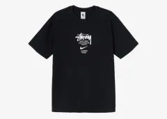 ナイキ×ステューシー 半袖 ブラック