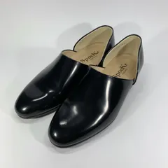 未使用に近い◯ HARUTA ハルタ Spock スポックシューズ ブラック 25.5 EE ドレスシューズ 黒
