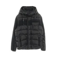 モンクレール MONCLER ダウンジャケット RYAN B20914139285 ブラック ナイロン ウール ダウン RYAN メンズ Used A