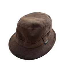 RE333  CHRISTY'S  LONDON  クリスティーズロンドン　バケットハット　スウェード　ブラウン　茶色　サイズ S  55cm
