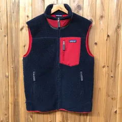 Patagonia パタゴニア メンズM ネイビー クラシック レトロX ベスト フリースベスト 保温性 防寒 キャンプ トレッキング アウトドア