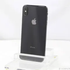〔中古品〕 iPhoneXS Max 64GB スペースグレイ MT6Q2J／A SIMフリー【352】