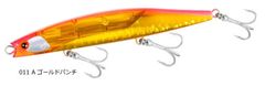 シマノ 熱砂 ビームドリフト 125S フラッシュブースト XG-R12X #011 A ゴールドパンチ / ヒラメ ルアー 釣具 【メール便発送】