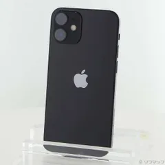 〔中古品〕 iPhone12 mini 64GB ブラック MGA03J／A SIMフリー【344】
