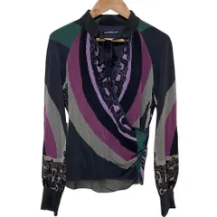 極美品❤️VIVIENNE TAM 長袖 ブラウス パワーネットシャツ 総柄 38 極美品❤️VIVIENNE TAM 長袖 ブラウス パワーネットシャツ 総柄 38