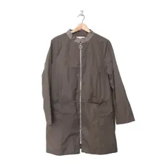 希少✨ファビアナフィリッピ　コート　Lサイズ　モヘヤ　アンゴラ　切り替え　異素材 軽やかに装う「ファビアナフィリッピ」の洗練コート｜羽織るだけで