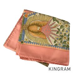 エルメス HERMES カレ 90 SERIO LUDERE セリオ ルデーレ グレー シルク