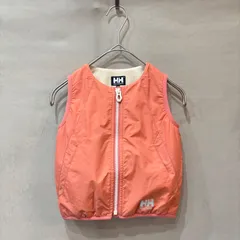 HELLY HANSEN ヘリーハンセン ヴォーゲンフリースベスト ベビー HB12371 ベスト アウター上着 子供服 キッズ 赤ちゃん 男の子 女の子 おしゃれ キャンプ アウトドア 90 サンセットコーラル USED