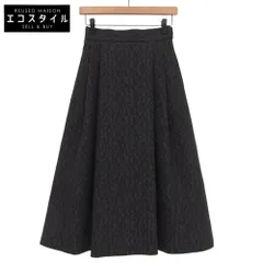 セオリーリュクス☆アシンメトリーフレアスカート未使用ネイビー5.2万