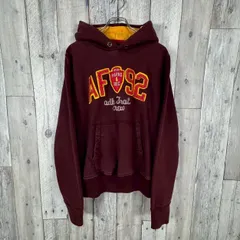 Abercrombie & Fitch A&F アバクロンビーアンドフィッチ RW型 REVERSE WEAVE リバースウィーブ ダメージ加工 肉厚 厚地 裏起毛 スウェット スエット パーカー メンズ M サイズ