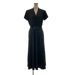 Lauren Ralph Lauren / ローレンラルフローレン | ギャザー フォーマル ドレス ワンピース | 2 | ブラック | レディース