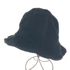 CA4LA カシラ チューリップハット  ボア    ブラック レディース / 240001173019