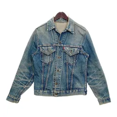 LEVI'S リーバイス 両面ビッグE 不均等V 4th 60s-70s デニムジャケット トラッカージャケット Gジャン ジージャン アウター DM17308■