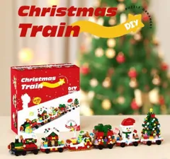 新品 未組立 積み木 クリスマスの置物 祝い物 子供へのプレゼント h125