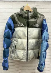 タグ付き THE NORTH FACE / KAWS / 21AW Retro 1996 Nuptse / ノースフェイス /カウズ / ヌプシ /NF0A7WLU75V / XS / ダウンジャケット