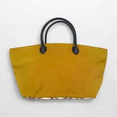 BURBERRY BLUE LABEL ノバチェック切り替え 舟形 トートバッグ ベージュ ナイロン レザー 牛革 日本製