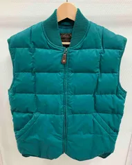 グリーン Eddie Bauer ダウンベスト 