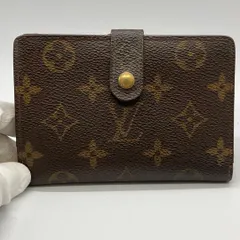 LOUIS VUITTON ルイヴィトン‼️ 人気のヴィエノワ‼️モノグラム ガマ口折り財布 ブラウン 715