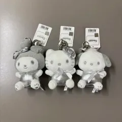 サンリオ正規品 シルバーハートキーホルダー 中型 13cm マイメロディ/ハローキティ/ポチャッコ