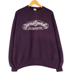 古着 80~90年代 ジャージーズ Jerzees Shirttail Charlies アドバタイジング スウェットシャツ トレーナー USA製 メンズXL相当/eaa593436