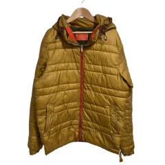 美品 SCOTCH＆SODA スコッチアンドソーダ プリマロフト フーディー パテッドジャケット ブルゾン Lサイズ マスタード メンズ 古着 中古 USEDのサムネイル