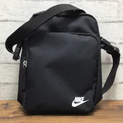 11097 NIKE ナイキ ヘリテージ ショルダーバッグ クロスボディ DB0456 ブラック ポリエステル
