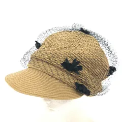 バラ色の帽子 バライロノボウシ ペーパー×チュールキャップ/キャスケット      ベージュ レディース / 240001170380