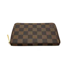 ルイヴィトン LOUIS VUITTON ジッピーコンパクトウォレット 二つ折り財布 N60028 ブラウン MI5102【中古】