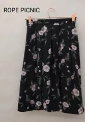 ROPÉ PICNIC　花柄フレアスカート
