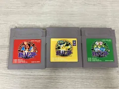 GB ポケットモンスター 赤 緑 ピカチュウ 3本セット