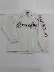 used LE COQ SPORTIF ホワイトジャケット 上下セット