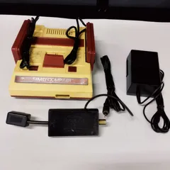 【D29419】初代 後期型 任天堂／Nintendo「HVC-001 ファミコン」本体　ジャンク