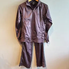 adidas アディダス セットアップ メタリックパープル トラックスーツ ジャージ サイズ S