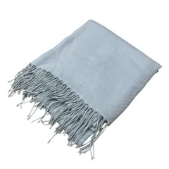 美品 Vivienne Westwood ヴィヴィアンウエストウッド ラインストーン ストール マフラー ライトグレー レディース 古着 中古 USED